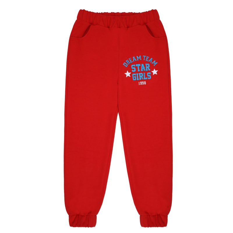 картинка КГ_ОТ Брюки для девочек 8-12 лет, 100% хлопок, BONITO KIDS/BK5153B/уп.5шт./меш.200шт./BK5153B от BonitoKids