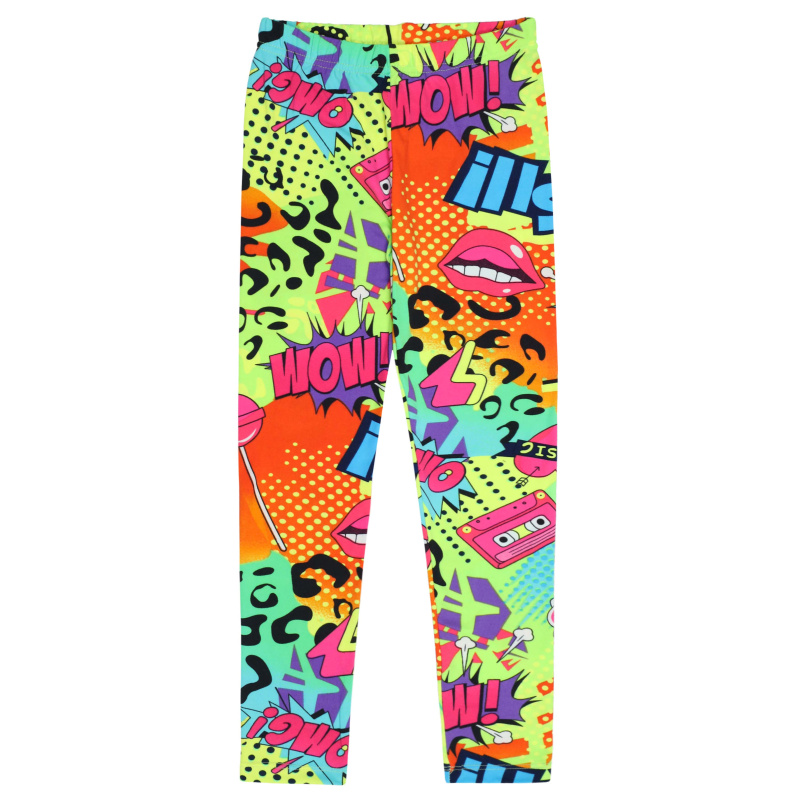 картинка БГ_ЧЗ Лосины для девочки 8-12 лет 60% хлопок, 40% полиэстер BONITO KIDS/BK1297L(04-24)(ЧЗ)/уп.5шт./меш.600шт. от BonitoKids