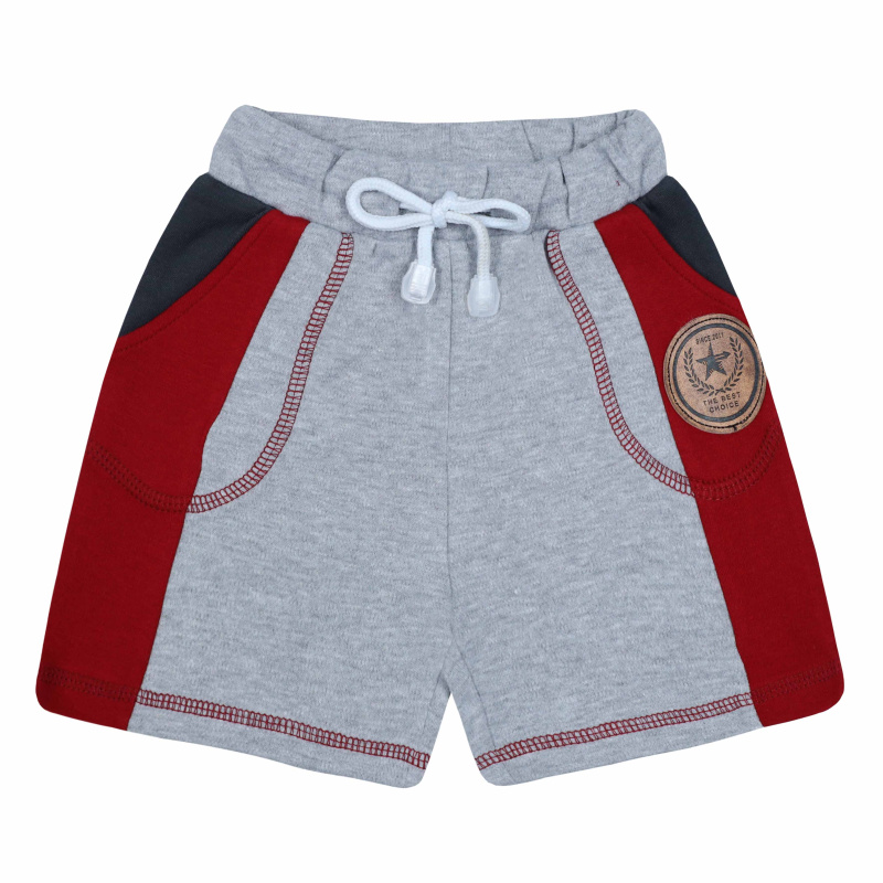 картинка БГ_ЧЗ Шорты для мальчика 2-5 лет 100% хлопок BONITO KIDS/BK1426SH(01-23)(ЧЗ)/уп.4шт./меш.500шт. от BonitoKids