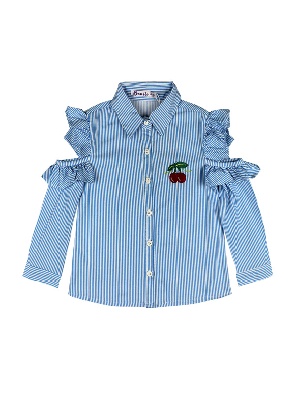 картинка КГ_ОТ Рубашка для девочки 3-7 лет BONITO KIDS/OP422P/уп.5шт/405 шт./меш. от BonitoKids