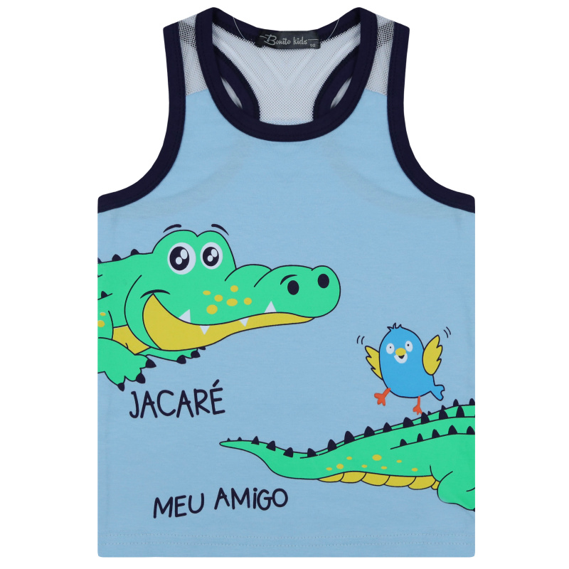 картинка БГ_ЧЗ Майка для мальчика 3-7 лет 100% хлопок BONITO-KIDS/BK1423M(07-23)(ЧЗ)/уп.5шт./меш.1000шт от BonitoKids