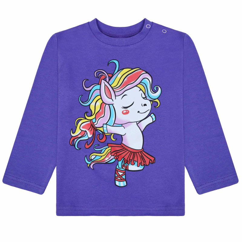 картинка БГ_ЧЗ Кофта для девочки 1,5-4 лет 100% хлопок BONITO KIDS/BK0006D(08-25)(ЧЗ)/уп.4шт./меш.500шт. от BonitoKids