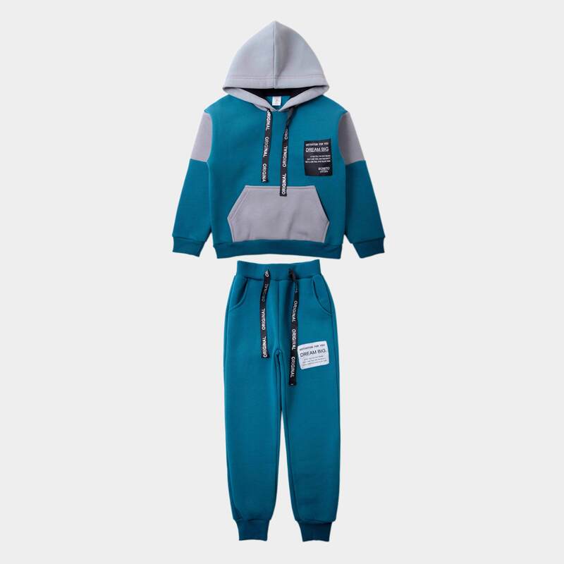 картинка ЧЗ Комплект для мальчика (худи и брюки), 8-12 лет, 80% хлопок, 20% полиэстер, BONITO KIDS/OP1913(09-23)(ЧЗ)/уп.5шт./меш.60шт. от BonitoKids