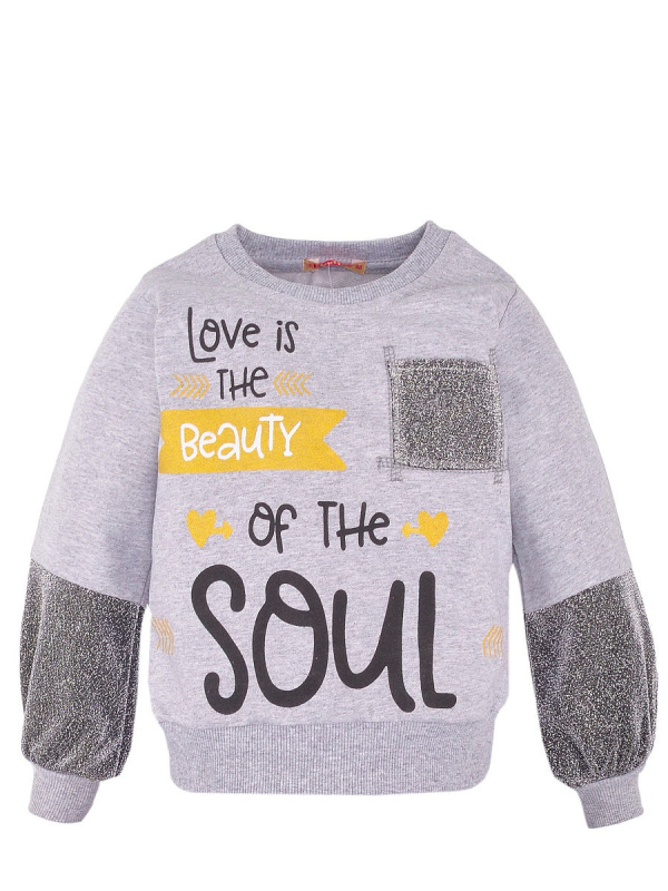 картинка ЧЗ Кофта для девочки 3-7 лет. 92% х/б 8% лайкра BONITO KIDS/BK1265K(ЧЗ)/уп.5шт./меш.350шт. от BonitoKids