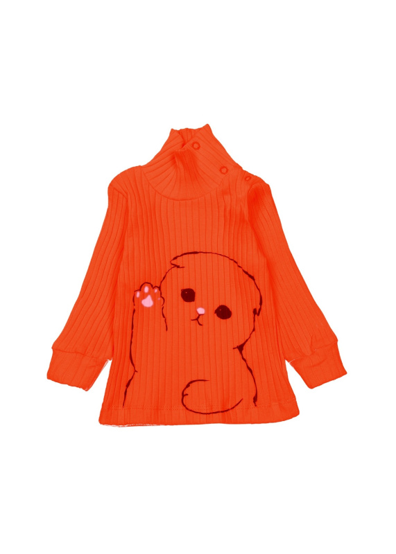 картинка ЧЗ Водолазка  для детей  68-92 см  BONITO KIDS /OP1297(ЧЗ)/уп.5шт./меш.560шт. от BonitoKids