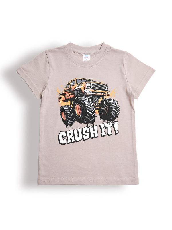 картинка БГ_ЧЗ Футболка для мальчика, 5-8 лет, 100% хлопок, BONITO KIDS/BK0002M(02-25)(ЧЗ)/уп.4шт./меш.700шт. от BonitoKids