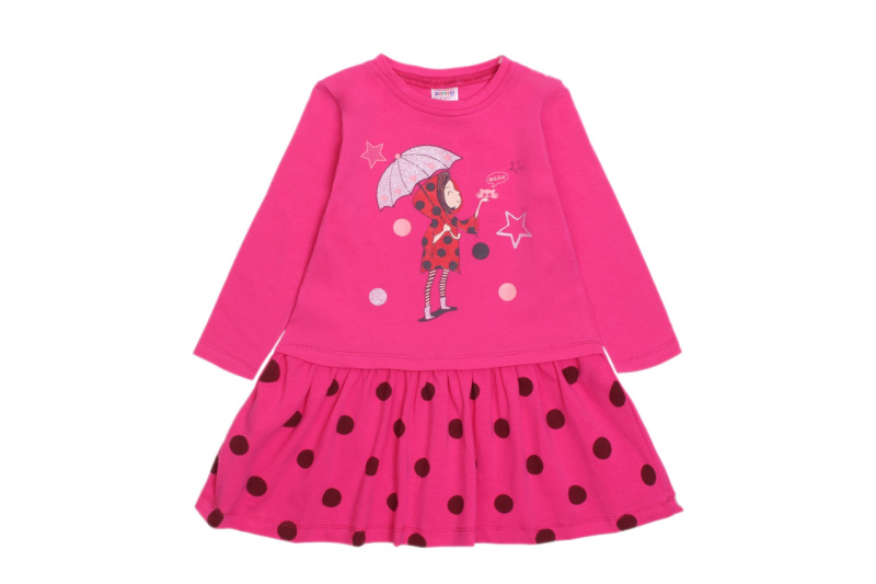 картинка КГ_ОТ Платье для девочки 2-6 лет 95% хлопок, 5% эластан BONITO KIDS /уп.5шт./меш.400шт от BonitoKids