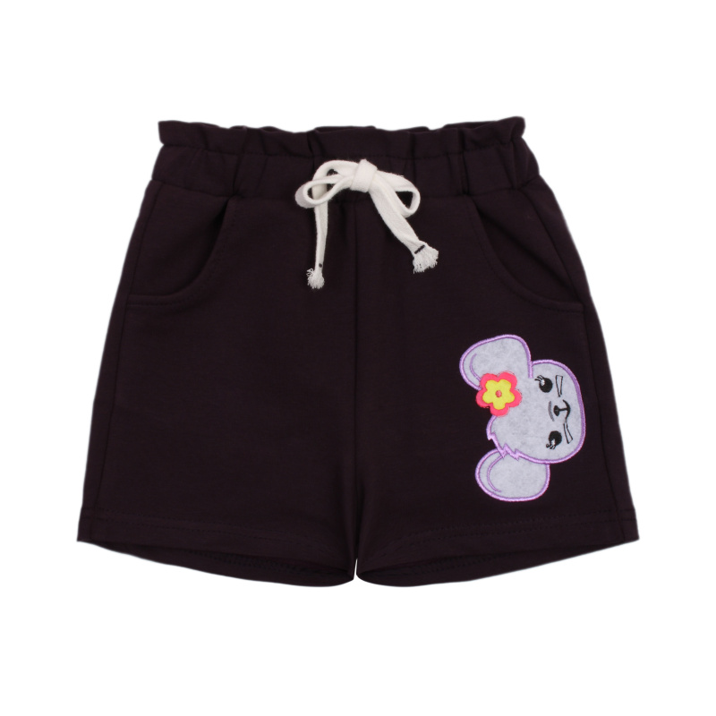 картинка КГ_БГ Шорты для девочки, 1-4 лет, 65% хлопок, 27% полиэстер, 8% эластан, BONITO KIDS/OP1414/уп.4шт./меш.580шт. от BonitoKids