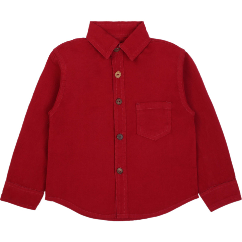 картинка ЧЗ Рубашка для мальчика 8-12 лет 100% хлопок BONITO KIDS/OP1656(09-22)(ЧЗ)/уп.5шт/360шт. от BonitoKids