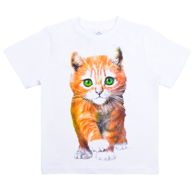 картинка КГ_ОТ Футболка для девочки 4-8 лет 92% хлопок, 8% лайкра BONITO KIDS/BK6003F/уп.5шт./меш.600шт. от BonitoKids