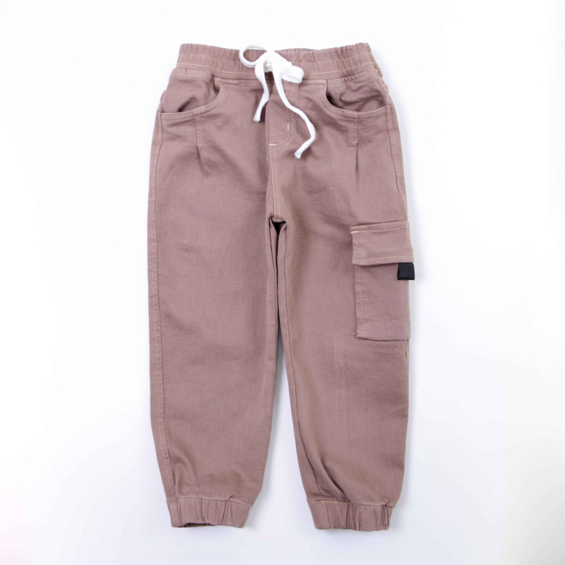 картинка ЧЗ Брюки для мальчика 3-7 лет 100% хлопок BONITO KIDS/OP1681(02-23)(ЧЗ)/уп.5шт./меш.175шт. от BonitoKids