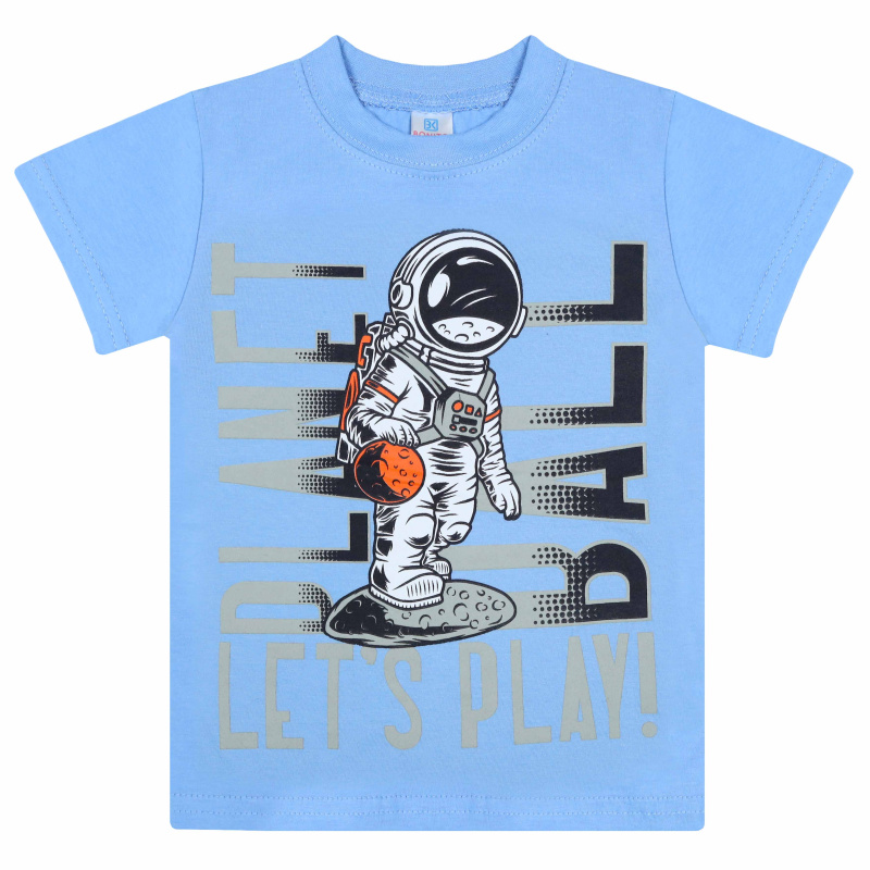 картинка БГ Футболка для мальчика, 4-8 лет, 100% хлопок, BONITO KIDS/BK0002M(03-24)/уп.5шт./меш.700шт. от BonitoKids