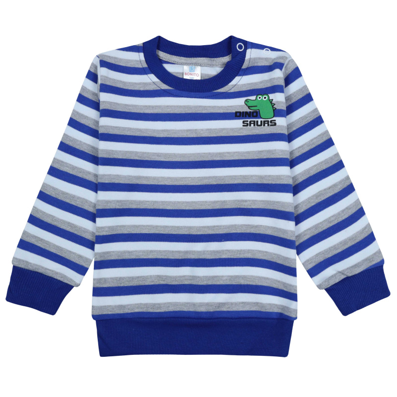 картинка БГ_ЧЗ Джемпер для мальчика 2-5 лет BONITO KIDS/BK0782DJ(05-24)(ЧЗ)/уп.4шт./меш.440шт. от BonitoKids