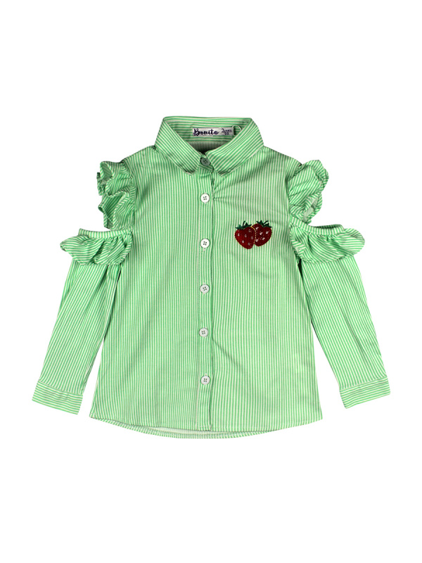 картинка КГ_ОТ Рубашка для девочки 3-7 лет BONITO KIDS/OP422P/уп.5шт/405 шт./меш. от BonitoKids