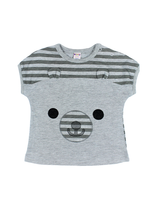 картинка ЧЗ Футболка для детей 1-4 лет, 100% х/б, BONITO KIDS/OP476/уп.4шт./меш.624 шт. от BonitoKids