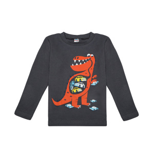 картинка БГ Лонгслив для мальчика 2-5 лет 100% хлопок BONITO KIDS/BK0008M(08-24)/уп.4шт./меш.500шт. от BonitoKids