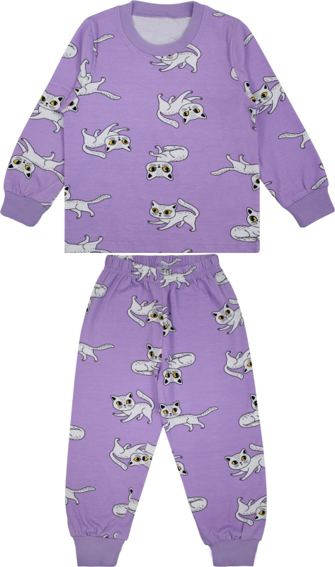 картинка БГ_ЧЗ Пижама для девочки  3-7 лет 100% хлопок BONITO KIDS/SS6043D(01-24)(ЧЗ)/уп.5шт./меш.225шт. от BonitoKids