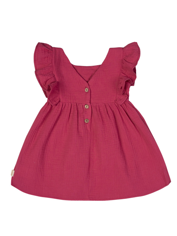 картинка ЧЗ Платье для девочки, 2-6 лет 100% х/б, BONITO KIDS/OP1941(ЧЗ)/уп.5шт./меш.375шт. от BonitoKids