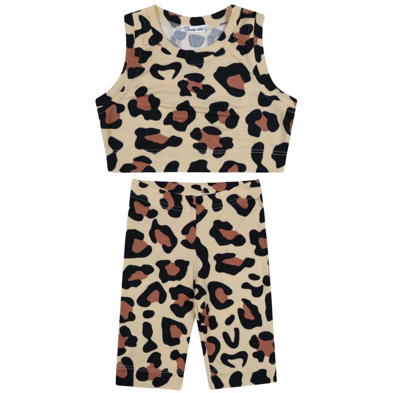 картинка БГ_ЧЗ Комплект для девочки (топ и бриджи) 3-7 лет 60% хлопок, 40% полиэстер BONITO KIDS/BK1783KP(01-24)(ЧЗ)/уп.5шт./меш.650шт. от BonitoKids