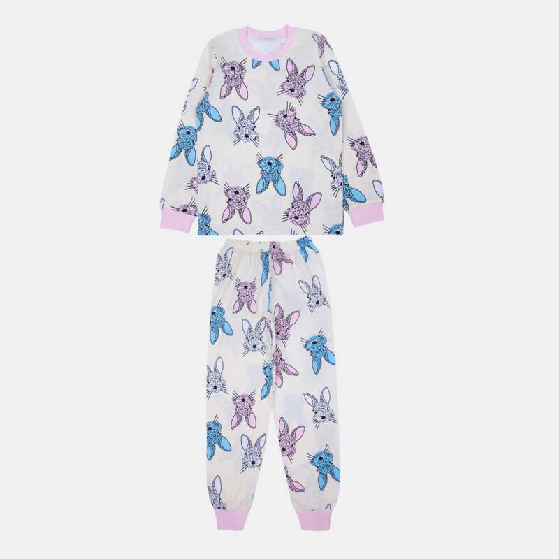 картинка БГ_ЧЗ Пижама для девочки 8-12 лет 100% хлопок BONITO KIDS/SS6040/уп.5шт./меш.200шт. от BonitoKids