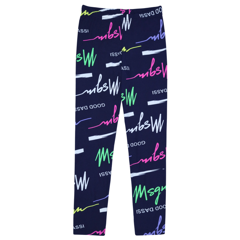 картинка КГ_БГ Лосины для девочки 8-12 лет 60% хлопок, 40% полиэстер BONITO KIDS/BK1297L/уп.5шт./меш.600шт. от BonitoKids