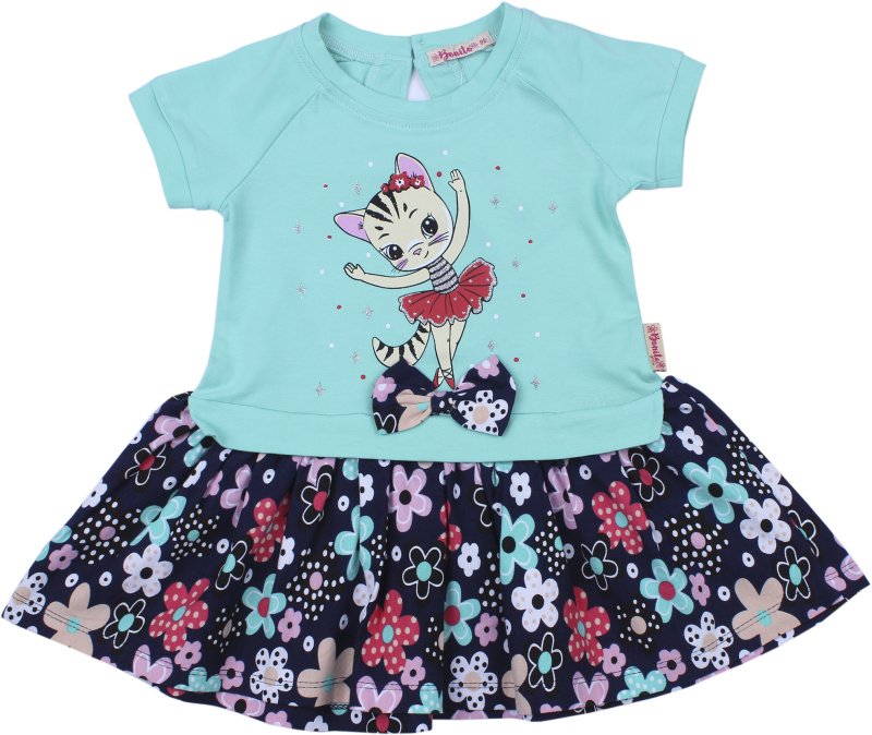 картинка КГЛ_ОТ Платье для девочек 92% хлопок, 8% лайкра 2-6 лет BONITO KIDS/BK997P/уп.5шт./меш.450шт. от BonitoKids