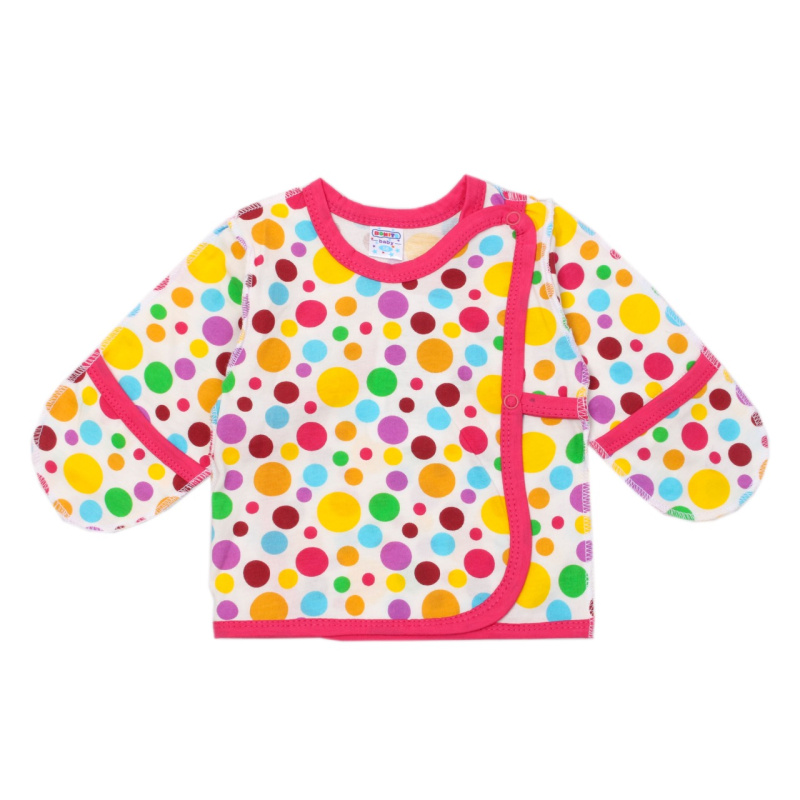 картинка ЧЗ Распашонка для новорожденных 56-62 см 100% хб BONITO KIDS/OP1372/уп.8шт./меш.880шт. от BonitoKids