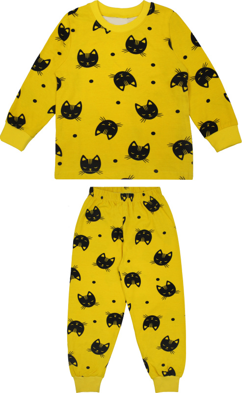 картинка БГ_ЧЗ Пижама для девочки  3-7 лет 100% хлопок BONITO KIDS/SS6043D(01-24)(ЧЗ)/уп.5шт./меш.225шт. от BonitoKids