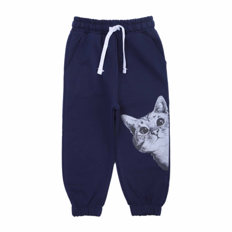 картинка БГ_ЧЗ Штаны для девочки, 2-6 лет, 92% хлопок  8% лайкра, BONITO KIDS/SS6018(ЧЗ)/уп.5шт./меш.300шт. от BonitoKids