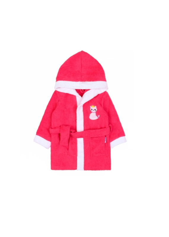картинка БГ_ЧЗ Халат для девочки 3-7 лет 100% хлопок BONITO KIDS/SS6021/уп.5 шт./меш.75 шт. от BonitoKids
