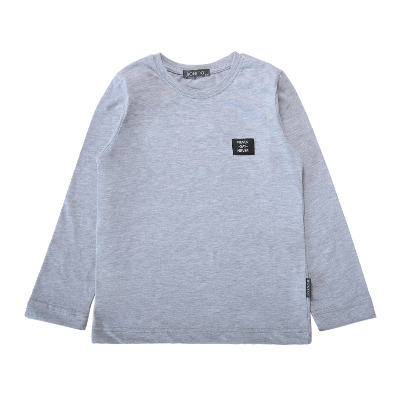 картинка КГ_БГ Свитшот для мальчика 8-12 лет 100% хлопок BONITO KIDS/SS6077S24-01/уп.5шт./меш.420шт. от BonitoKids