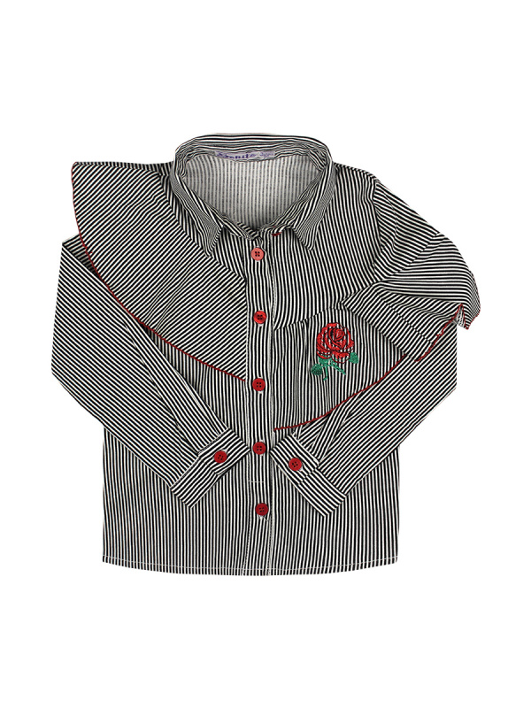 картинка Рубашка для девочки 3-7 лет 85% хлопок, 15% лайкра BONITO KIDS /уп.5шт/385шт. от BonitoKids