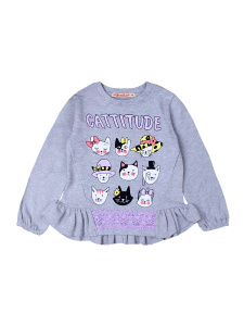 картинка КГ_ОТ Кофта для девочки 3-7 лет интерлок 100% х/б/BONITO KIDS/BK1373K/уп.5шт./меш.325шт. от BonitoKids