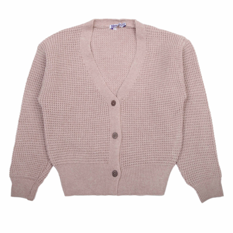 картинка ЧЗ Кардиган для девочки 8-10 лет 50% вискоза 22% нейлон 28% полиэстер BONITO KIDS/OP1579(ЧЗ)/уп.2шт./меш.120шт. от BonitoKids