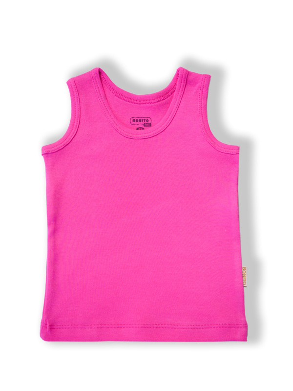 картинка ЧЗ Майка детская 68-86 см 100% хлопок BONITO KIDS/OP1921(ЧЗ)/уп.4шт/меш.784шт от BonitoKids