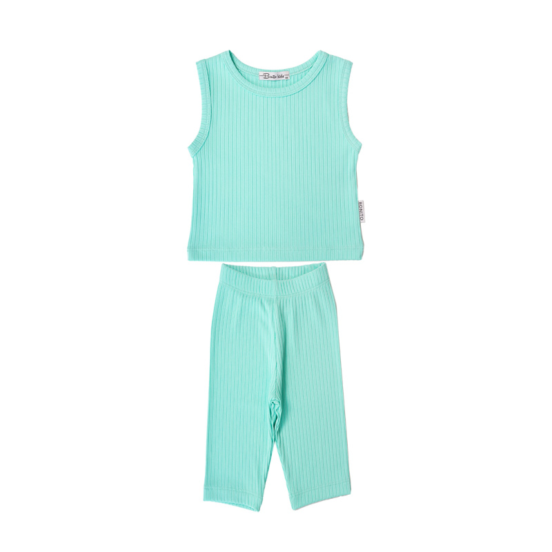 картинка КГ Комплект для девочки (майка и бриджи) 3-7 лет 60% хлопок 40% полиэстер BONITO KIDS/SS6091/ уп.5шт./меш.380шт. от BonitoKids