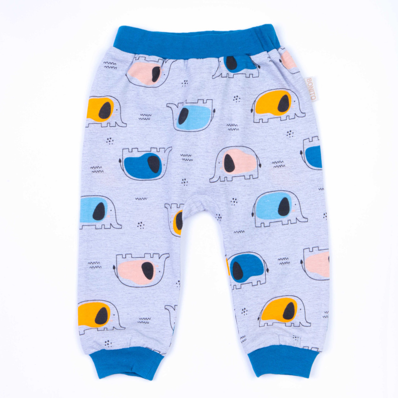 картинка ЧЗ Штанишки для детей 68-86 100% хлопок BONITO KIDS/OP1866/уп.4шт./меш.800шт. от BonitoKids