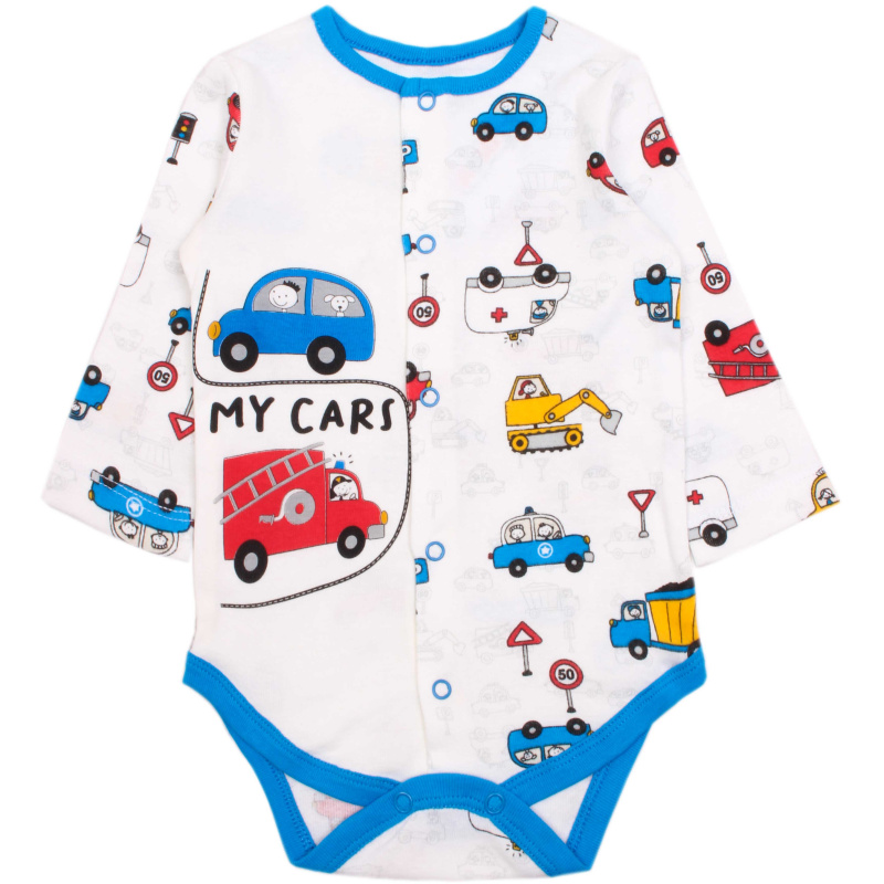 картинка БГ_ЧЗ Боди для детей 68-86 см BONITO KIDS/OP1442(ЧЗ)/уп.4шт./меш.456шт. от BonitoKids