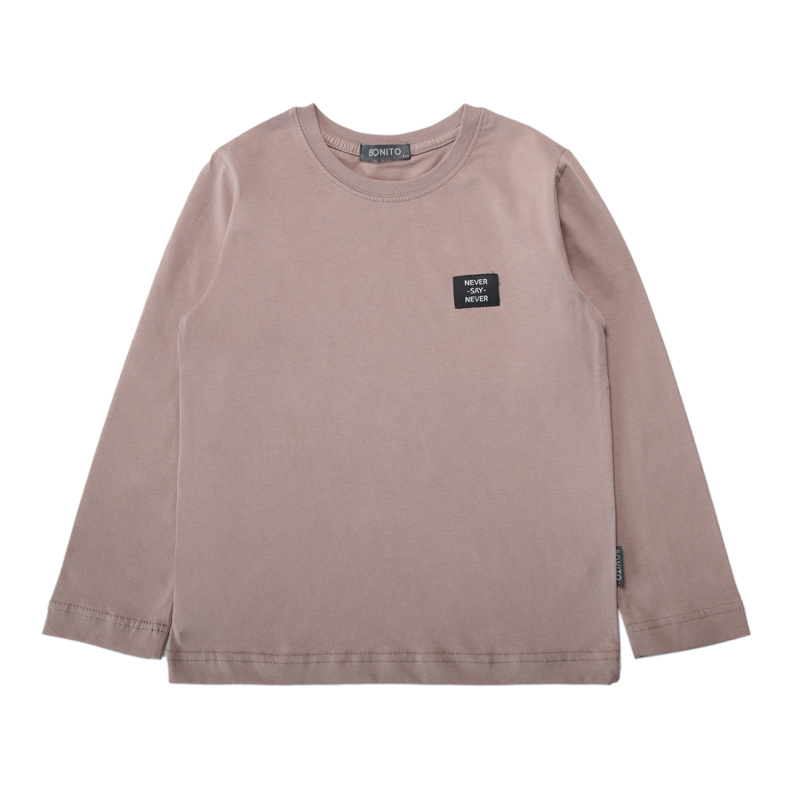 картинка БГ_ЧЗ Лонгслив для мальчика 8-12 лет 100% хлопок BONITO KIDS/SS6155(10-24)/уп.5шт./меш.420шт. от BonitoKids