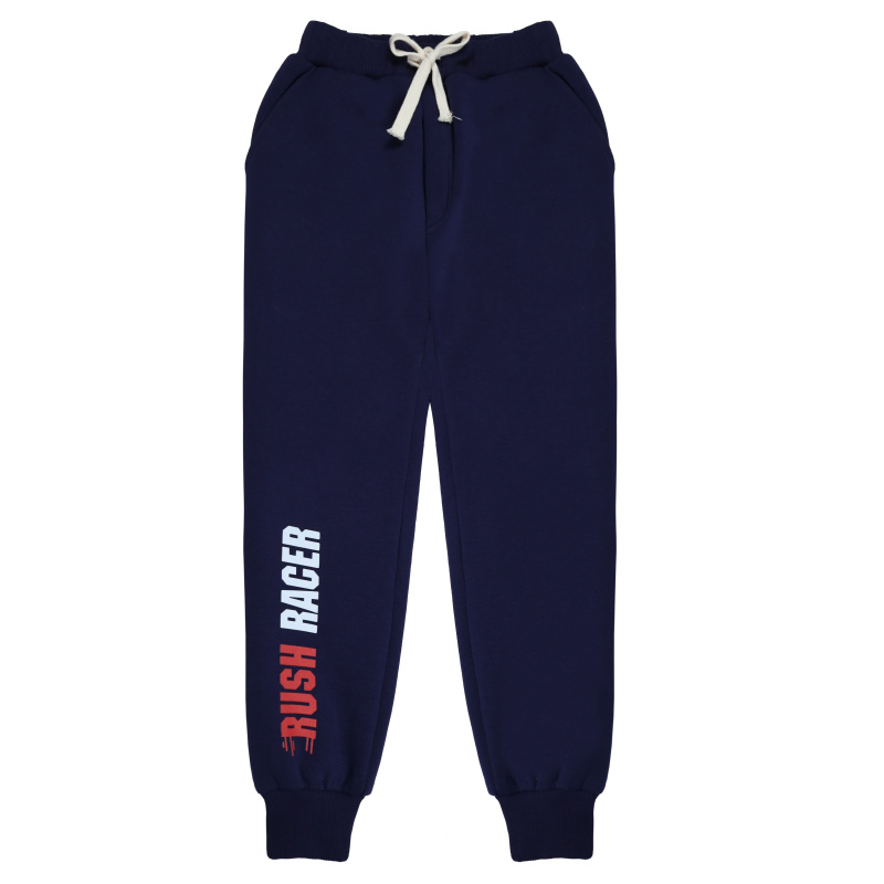 картинка БГ_ЧЗ Штаны для мальчика 9-12 лет, 100% х/б, BONITO KIDS/BK1364B(06-23)(ЧЗ)/уп.4шт./меш.100шт. от BonitoKids