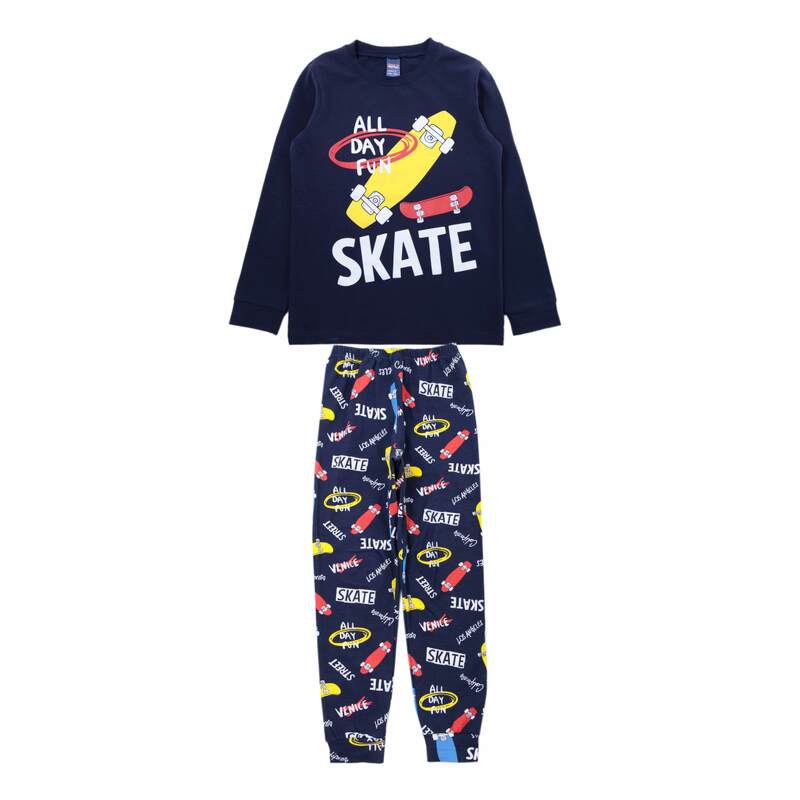 картинка ЧЗ Пижама для мальчика 8-12 лет 95% хлопок 5% эластан BONITO KIDS/OP1830(ЧЗ)/уп.5шт./меш.165шт. от BonitoKids