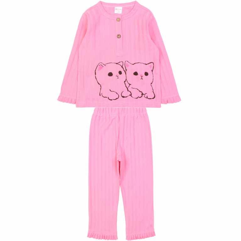 картинка БГ_ЧЗ Пижама для девочки 2-6 лет 100% хлопок BONITO KIDS/OP1719/уп.5шт./меш.240шт. от BonitoKids
