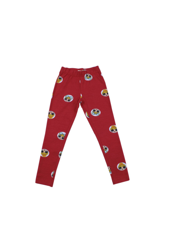 картинка ЧЗ Лосины для девочки 7-11 лет 92% хлопок, 8% лайкра BONITO KIDS/BK1166L(ЧЗ)/уп.5шт./меш.460шт. от BonitoKids