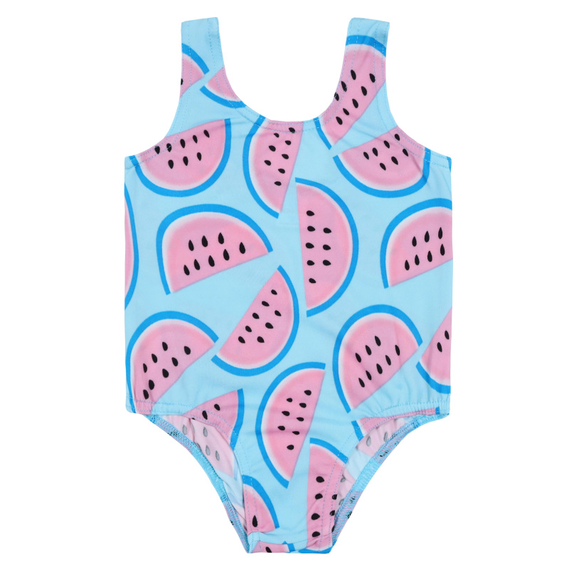 картинка БГ_ЧЗ Купальник для девочки (слитный) 2-6 лет 60% хлопок 40% п/э BONITO KIDS/BK1785KP(01-24)/уп.5шт./меш.1100шт. от BonitoKids