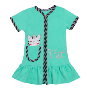 картинка КГ_БГ Халат для девочки 3-7 лет 100% хлопок BONITO KIDS/OP1397/уп.5 шт./меш.400шт. от BonitoKids
