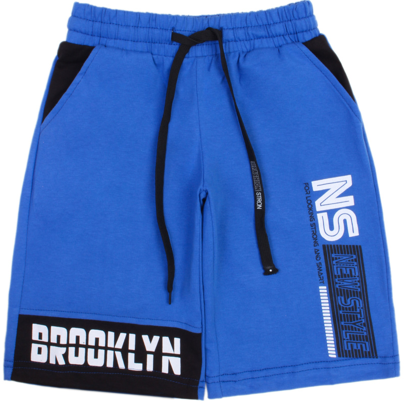 картинка БГ_ЧЗ Шорты для мальчика 3-7 лет 100% хлопок BONITO KIDS/OP1416(ЧЗ)/уп.5шт./меш.400шт. от BonitoKids