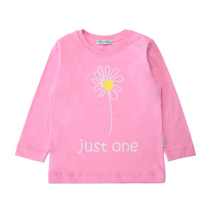 картинка БГ Лонгслив для девочки 3-7 лет 100% хлопок BONITO KIDS/SS6153L24-10/уп.5шт./меш.600шт. от BonitoKids