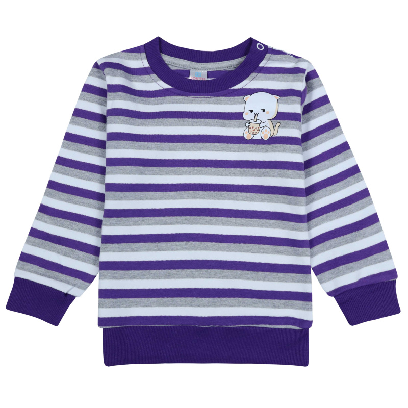 картинка БГ_ЧЗ Джемпер для девочки 2-5 лет BONITO KIDS/BK0882DJ(05-24)(ЧЗ)/уп.4шт./меш.440шт. от BonitoKids