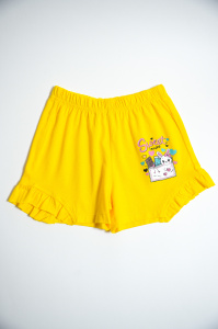картинка БГ_ЧЗ Шорты для девочки 5-8 лет 100% хлопок BONITO KIDS/BK0102D(ЧЗ)/уп.4шт./меш.800шт. от BonitoKids