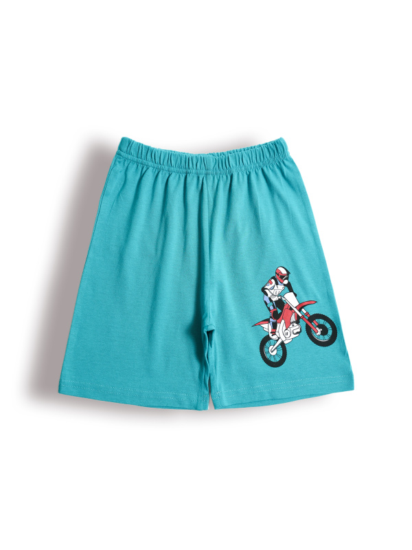картинка БГ_ЧЗ Шорты для мальчика 5-8 лет 100% хлопок BONITO KIDS/BK0102M(ЧЗ)/уп.4шт./меш.800шт. от BonitoKids